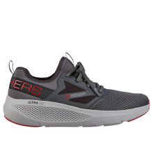 Skechers Hommes Go Run Elevate Charbon Rouge Chaussures de Course
