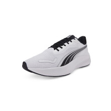 Puma, Unisex-Adult, Pounce Lite Res, Bianco-Nero, Scarpe da Corsa, 10Uk, (40600102)