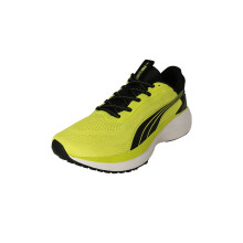 Puma Uomini Galaxis Pro, Lime Sheen-Nero-Bianco, Scarpe da Corsa - 6Uk (31176702)
