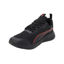 Puma | Scarpe Da Corsa Foam Stride Uomo | Nero-Rosso Classico | 7Uk