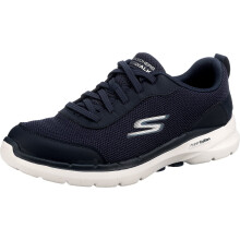 Skechers Hombre Go Walk 6 - Bold Knight Zapatillas Transpirables Vegan Color Azul Marino - 6 Uk (216204)
