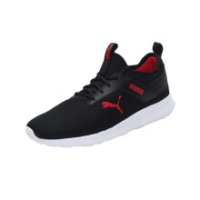 Puma Unisex Duke Hoog Sneakers, Zwart-Rood, 7Uk, (38889203)