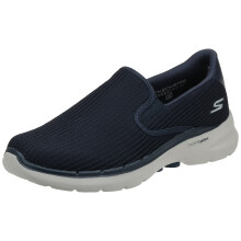 Skechers Heren Go Walk 6 - Anaglyph Wandelschoenen Vegan Lichtgewicht, Responsieve Ultra Go Cushioning Marineblauw - 7 Uk (216201)