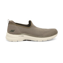 Skechers Heren Go Walk 6 - First Cl Wandelschoenen Vegan Luchtgekoelde Goga Mat Bruin - 6 Uk (216210)