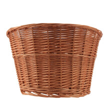 Retro, Handmade, Wicker Bicycle Front Basket with Leather Straps