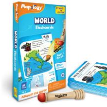 Imagimake Mapology Världen Flashkort För Barn 8+ År