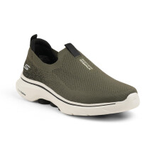 Skechers Scarpe da Passeggio Uomo Go Walk 7 Olive Nero (216633-Olbk_6)