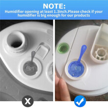 Humidifier Cleaner,16Pcs Demineralization Cleaning ,Universal Humidifier Tank Cleaner for Humidifiers and Fish Tanks