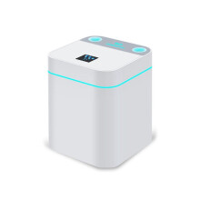 Humidifiers for Bedroom, Large Capacity Humidifier USB Mist Top Essential Oil Diffuser Desktop Humidifier White