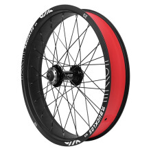 20x4.0 Fat Bike Front Wheel Assembly, 80mm Wide Rim,Suitable for 4.0-Inch Wide Tire Upgrades(Snow/Sand/Mud Off-Road Use)