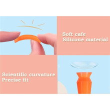 10-Pack Sclerale Lens-Inbrengtool, Applicator voor Contactlenzen Zonder Ventilatie voor Harde Contactlenzen, RGP en Prothetische Ogen