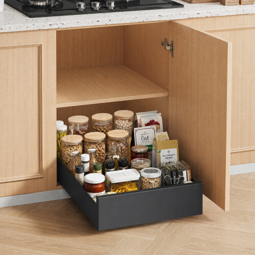 Living And Home No Drill Pull Out Cabinet Organiser Drawer 2
