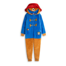 (2-3 Years) Paddington Bear Onesie (Unisex Kids Blue)