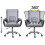 Ergonomic Mesh Home Office 2sets Chairs Computer Desk Chair Swivel Adjustable Height 3