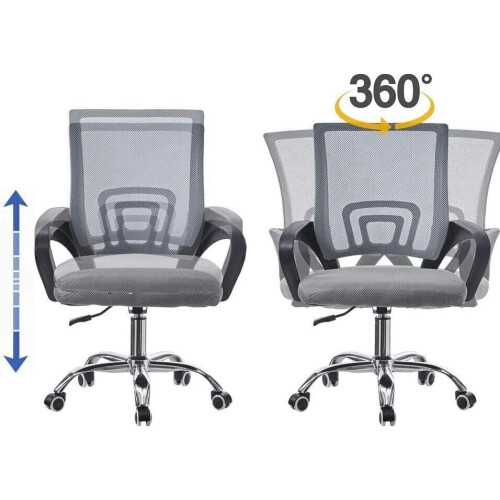Ergonomic Mesh Home Office 2sets Chairs Computer Desk Chair Swivel Adjustable Height 2