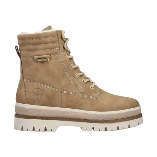 Rieker Bottine à Lacets et Zip Rieker Morelia - Beige 1