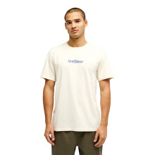 (XL, Bone White) Quiksilver Mens Fineline Crew Neck Short Sleeve T-Shirt