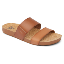(UK 4, Espresso Duo) Reef Womens Cushion Vista Summer Beach Holiday Slide Sliders Sandals