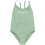 (6 Yrs, Basil) Roxy Kids Solid Active One Piece Swimsuit 1