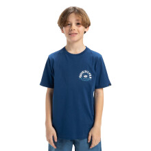 (XS, Estate Blue) Quiksilver Kids Ev Summer Road Short Sleeve T-Shirt