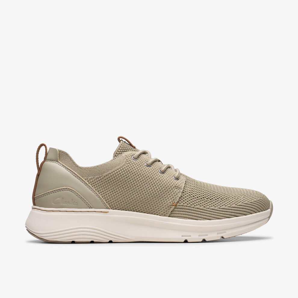 Clarks Men's Green Motion Trek Mx Khaki Shoes In 6-Standard Fit - Image 6