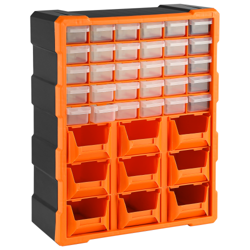 39 Multi-Drawer Parts Storage Cabinet Unit Tool Organizer Box