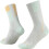 Buff (L, Seagrove Green) Buff Coolnet Trail Running Crew Socks 1