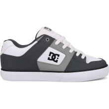 (UK 8, Grey/Grey/White) DC Shoes Mens Spray Graffik Trainers