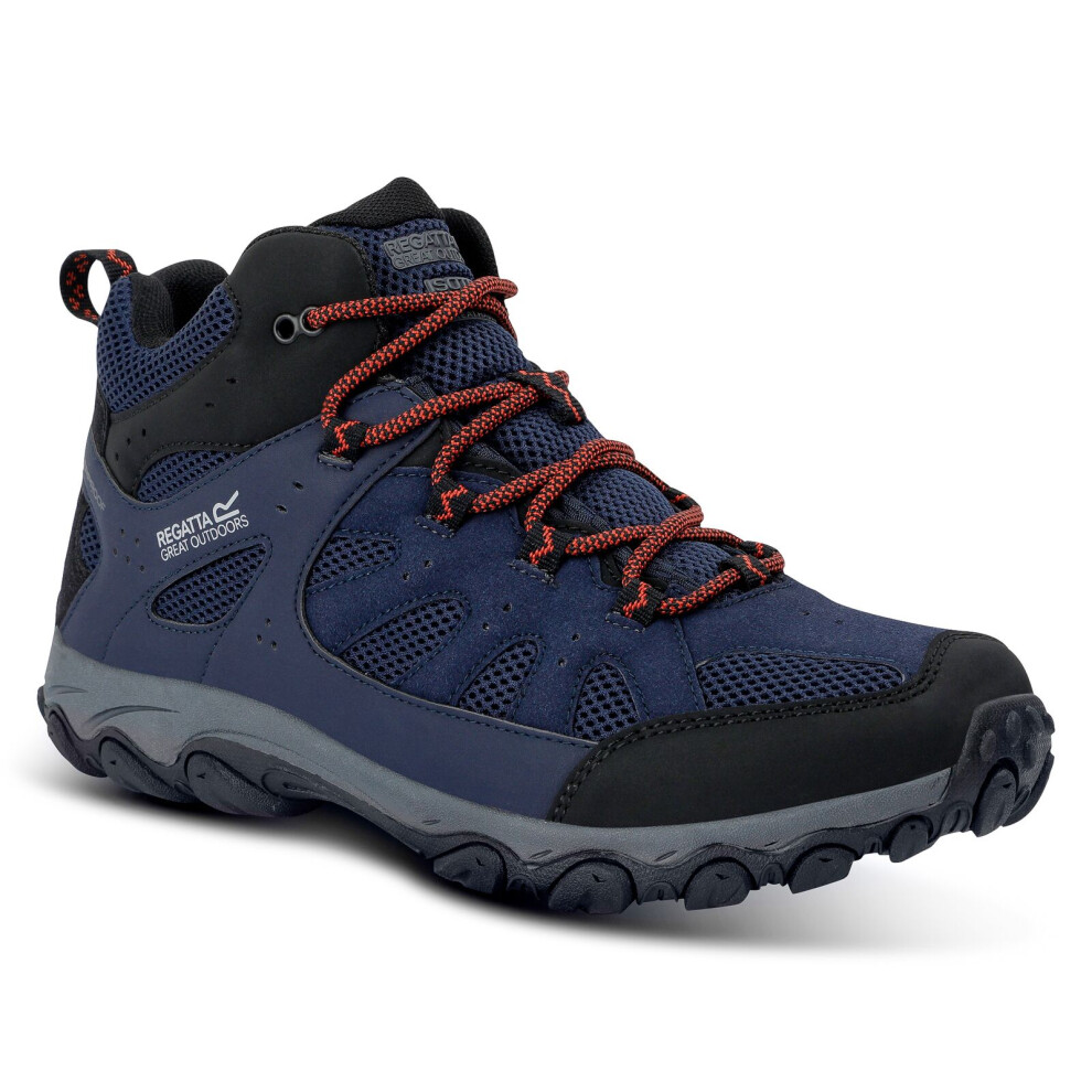 Regatta Men's Edgepoint Iv Mid Waterproof Walking Boots - Navy Blue - EU46/UK11 - Image 5