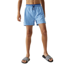 (5-6 Yrs, Elysium Blue) Regatta Kids Boys Skander III Elasticated Swim Swimming Shorts