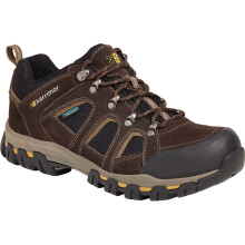 (12 UK, Dark Brown) Karrimor Mens Bodmin Low 4 Weathertite Suede Walking Shoes