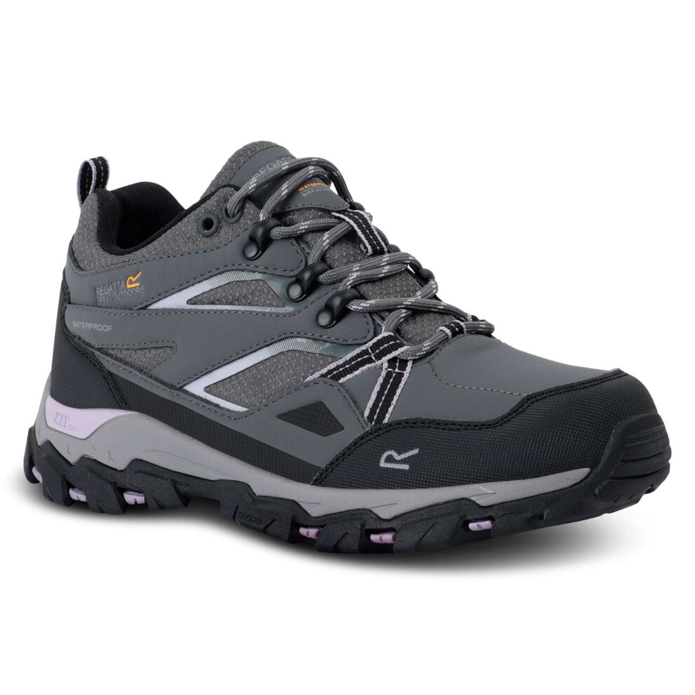 Regatta Women's Grey Hiking Shoes Holcombe Ii Low - Image 9