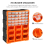 39 Multi-Drawer Parts Storage Cabinet Unit Tool Organizer Box 2