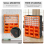 39 Multi-Drawer Parts Storage Cabinet Unit Tool Organizer Box 3