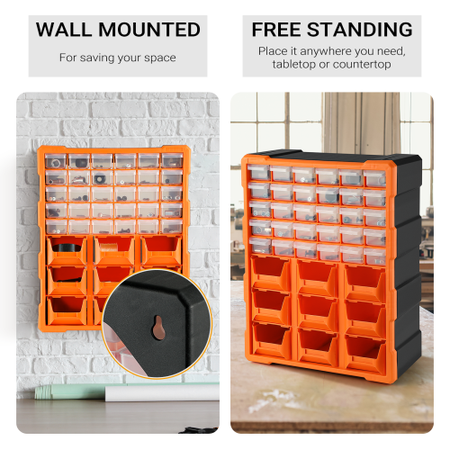 39 Multi-Drawer Parts Storage Cabinet Unit Tool Organizer Box 2