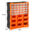 39 Multi-Drawer Parts Storage Cabinet Unit Tool Organizer Box 7