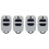 4Pcs 2-Key Garage Door Remote Control 433.92MHz Rolling Code for DEA GT2 GT4 GTI2 GTI4  Series Handheld Transmitter 1