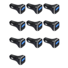 10X Car Charger Volt Meter Car Battery Monitor with LED Voltage & Amps Display, for 11 / Xs , S20 / S10
