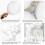 Kit de Arco de Globos Blancos, Suministros de Corona de Globos de Látex 1