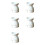 5X Ceramic Crafts Ceramic Hollow-Out Aromatherapy Stove  Candlestick Handmade Style 3 1