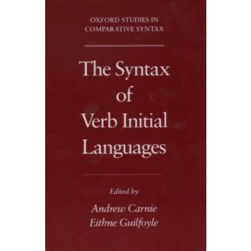 The Syntax of Verb Initial Languages Hardcover Book