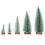 Christmas Tree Small Pine Trees  the Wooden Base Home Desktop Decoration 1