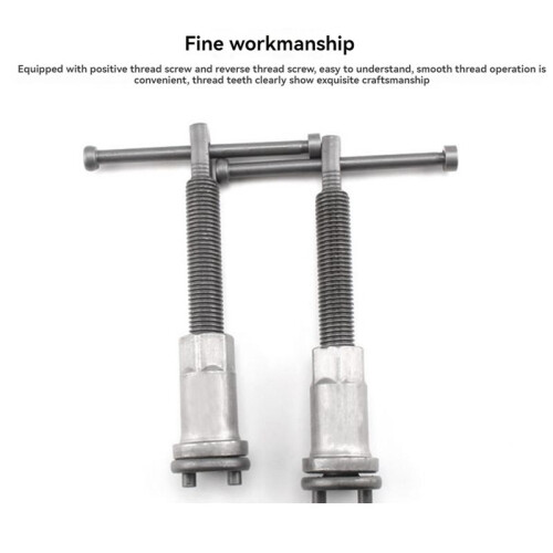 22PCS Disc Brake Caliper Press Tool Kit Piston Caliper Compressor Tool Set for Brake Pad Replac Reset with Case Red 1