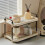 Drain Cup Holder Entrance Storage Rack Space Saving Storage Rack Double Cup Holder 6