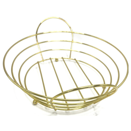 Järnbrödskorg Skördekorg Servering Brödkorg Järnkakekorg Matkorg med Foder 2