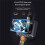 Single Lens Endoscope Inspection Camera 4.3 IPS Screen Handheld Inspection Camera 1080P 8MM Endoscope Camera with Light 6