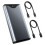 M.2  NVME Dual Protocol SSD Enclosure Dual Bay &NVME SSD Case 10Gbps USB Type C SSD Case M.2 Hard Disk Box 3