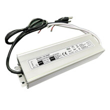 LED Driver 200W Waterproof IP67 Power Supply Transformer Adapter 90V-140V AC to 12V Low Voltage Output,US Plug