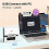 Phomemo M221 Label Maker Machine  Draagbare Label Maker voor Barcodes, Adressen, Logo'S, Mailings, Stickers Wit 3