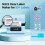 Phomemo M221 Label Maker Machine  Draagbare Label Maker voor Barcodes, Adressen, Logo'S, Mailings, Stickers Blauw 6